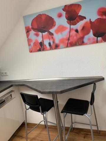 Zentrales Dachgeschossapartment In Leichligen Ляйхлинген Экстерьер фото